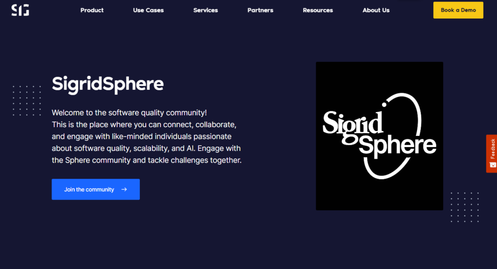 Best practice: Community Software Improvement Group (SigridSphere)